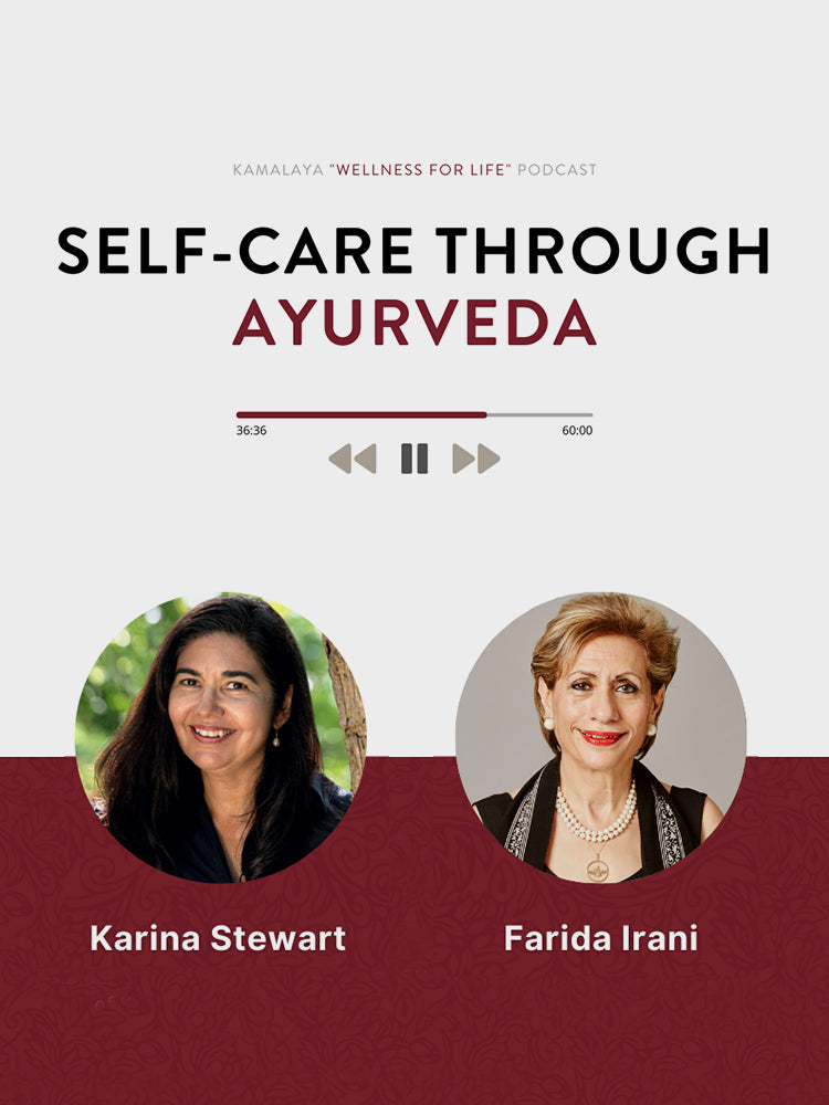 Wellness for Life podcast “Self-Care Through Ayurveda” with Farida Irani