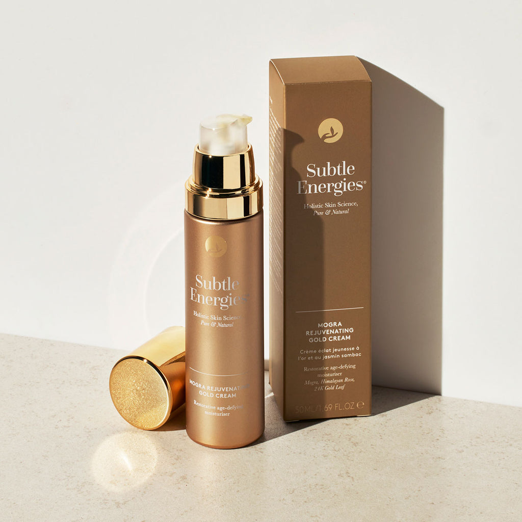 フェイスクリーム Subtle Energies Rejuvenating Gold Cream Mogra Rejuvenating Gold Cream | Anti-Ageing Face Cream - Subtle